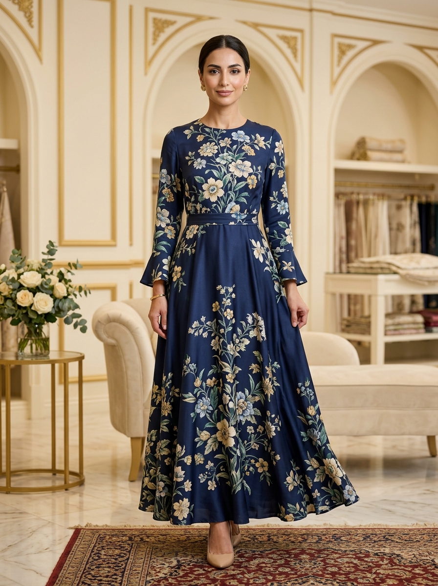Flowy maxi silhouettes